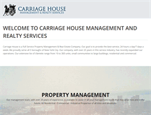 Tablet Screenshot of carriageinvest.com